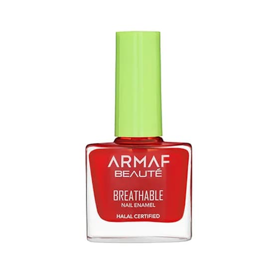 Esmalte de Uñas Armaf Beauté Breathable Halal Enamel Red Stiletto 9ML