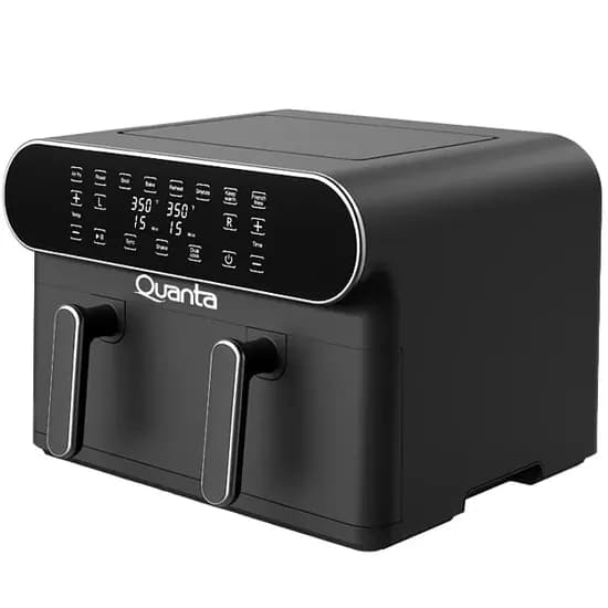 Fritadeira Elétrica Electrobas Nutri Cheff EBAF-75-Ow com Dos Dispensadores Hybridspray 1.800 Watts 7.5 Litros 220 - 240V ~ 50/60HZ - Preta/Prata
