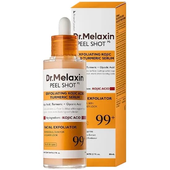 Sérum Facial DR.Melaxin Peel Shot Exfoliating Kojic Acid Turmeric de 80 ML