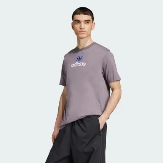 Remera Adidas Estampada GRFX Lila