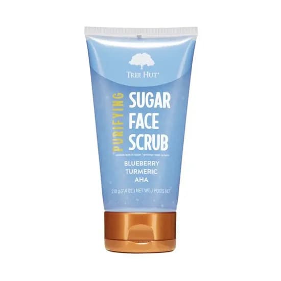 Tree Hut Crema Exfoliante Facial Sugar Face Blueberry Turmeric 210 G