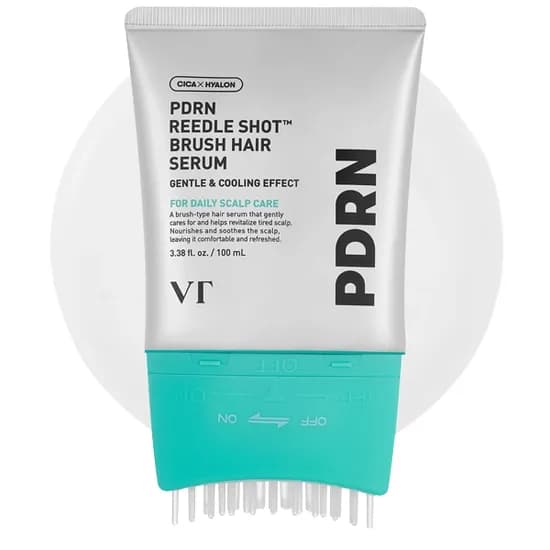 Serum de Tratamento Capilar VT Cosmetics PDRN Reedle Shot Brush Hair de 100 ML