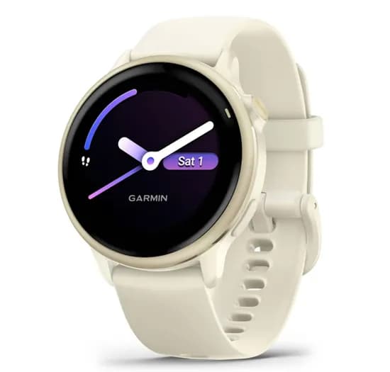 Garmin Relógio Vivoactive 6 Lunar Gold Bone 010-02985-01