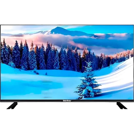 TV Smart Qled Interbras IN5000TV 50" 4K Ultra HD Wifi - Preto