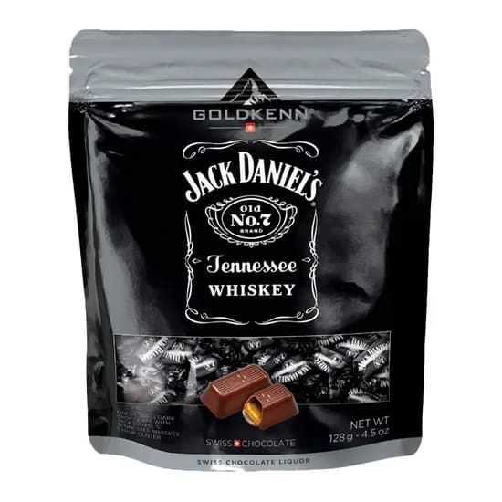 Bombom Goldken Jack Daniels Liquid Pacote 128G