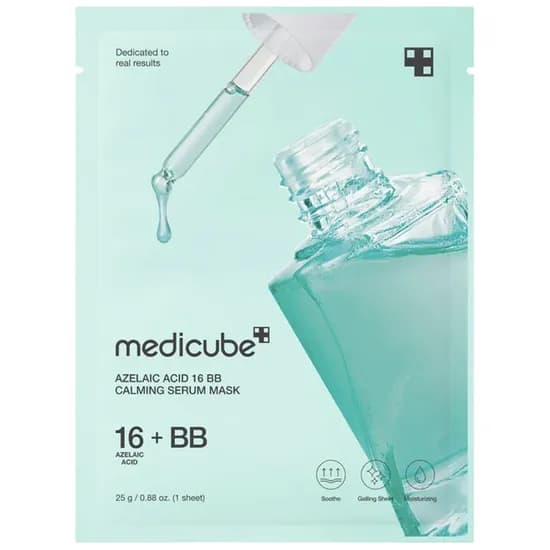 Máscara Facial Medicube Azelaic Acid 16 BB Calming Mask - 25GR