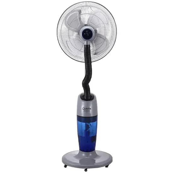 Ventilador e Umidificador Quanta QTVH240 20" 4 Pás 240 Watts 220 - 240V ~ 50HZ - Cinza/Azul