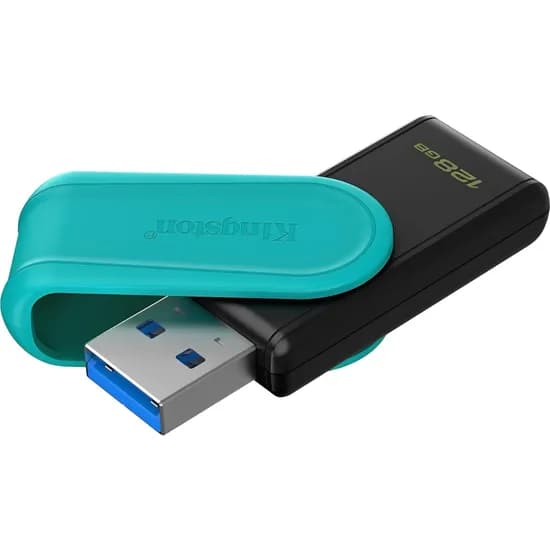 Pendrive Kingston Exodia s USB 128 GB - Turquesa/Preto (DTXS/128GB)