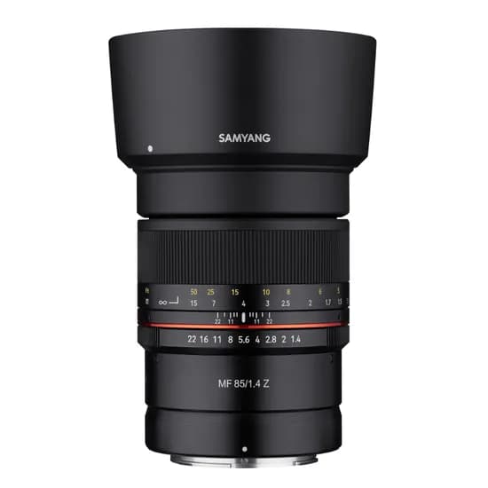 Lente Samyang Nikon MF CSC 85MM F/1.4 Z-Mount FF