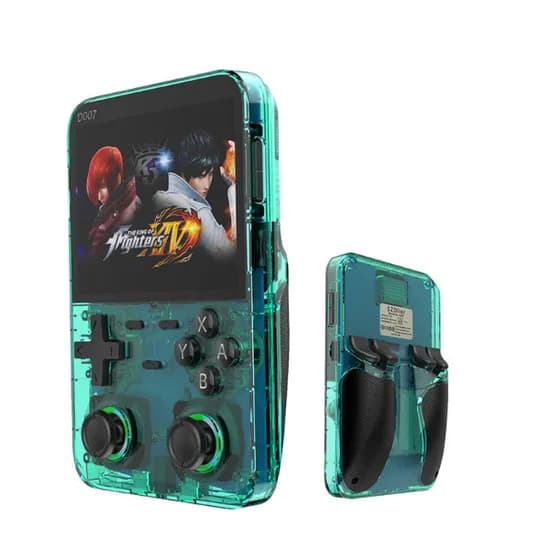 Console Game Portatil D-007 Plus Pro / 1GB / 8GB / Tela 3.5" / Android - Verde