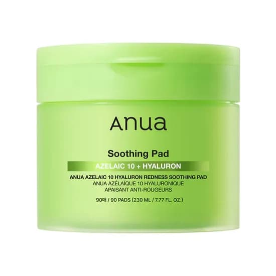 Pads Anua Azelaic 10 + Hyaluron Redness Soothing 90 Piezas