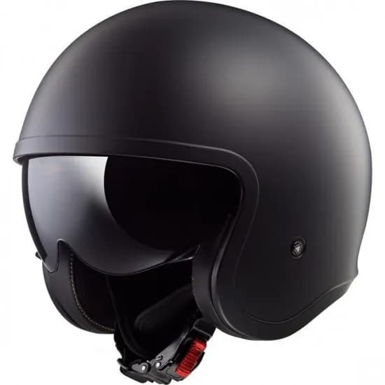 Capacete para Motocicista LS2 Aberto OF-599 Spitfire Matt Black