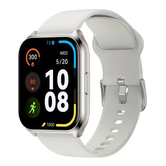 Relogio Smartwatch Haylou Watch 2 Pro com Bluetooth - Silver