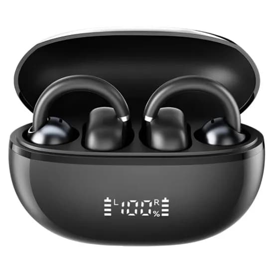 Fone de Ouvido Xiaomi Haylou Airfree OW03 Wireless Mic Black