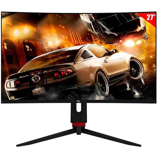 Monitor Gamer Mtek 27" M27SFV280C Curved HDR/HDMI/DP 280HZ - Preto
