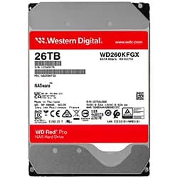 HD Western Digital 26TB WD Red Pro Nas 3.5" SATA 3 7200RPM - WD260KFGX
