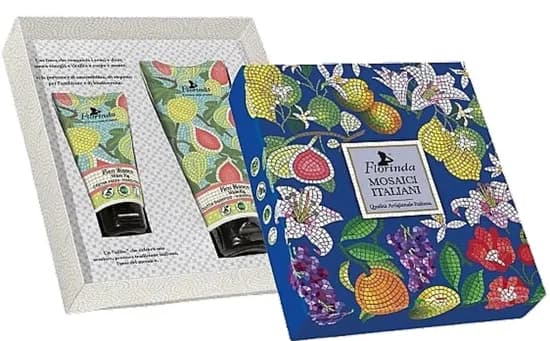 Florinda Gift Set Shampoo Shower Gel+Hand Cream White Fig Mosaic