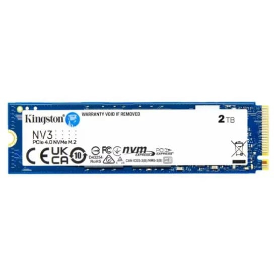 SSD M.2 Kingston NV3 2TB Nvme PCI-Exp 4.0 - SNV3S/2000G
