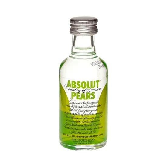 Vodka Absolut Miniatura Pears - 50ML