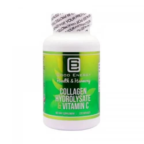 Colágeno Hidrolisado e Vitamina C 120 Cápsulas Good Energy