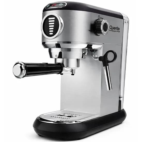Cafeteira Quanta Stravagante Pure 5 Em 1 QTCME36 1450 Watts 220 - 240V ~ 50/60HZ - Preta/Prata