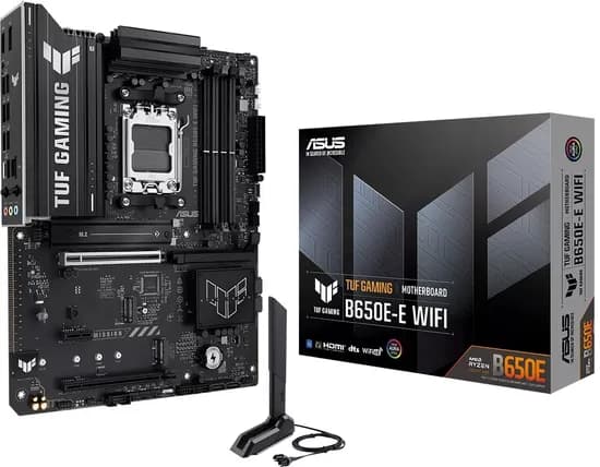 Placa Mãe Asus Tuf Gaming B650E-e Wifi AM5/ 4XDDR5/ HDMI/ DP/ M.2/ USB-C