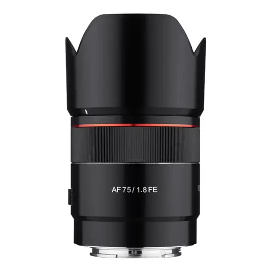 Lente Samyang Sony Af 75MM F/1.8 e Full Frame