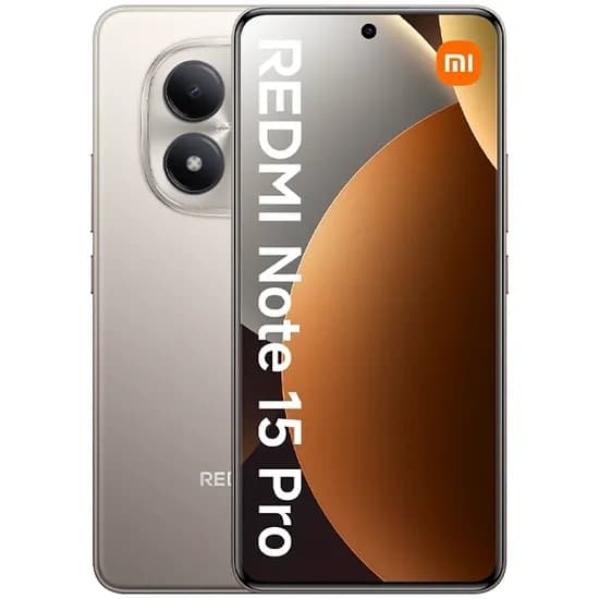 Celular Xiaomi Redmi Note 15 Pro Dual Sim de 256GB/8GB Ram de 6.77" 200+8MP/32MP - Titanium Color (Global)