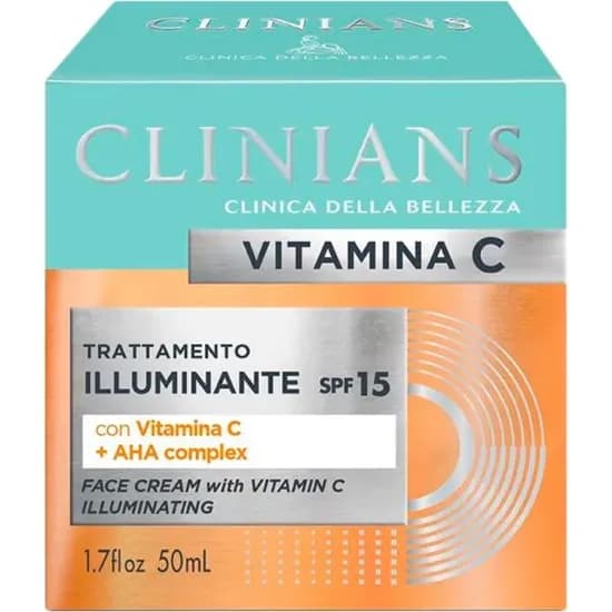 Clinians Crema Facial Iluminadora Vitamina C SPF15 50ML