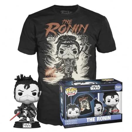 Funko Pop Marvel Holiday Iron Man + Tees Bundle *L* 72838