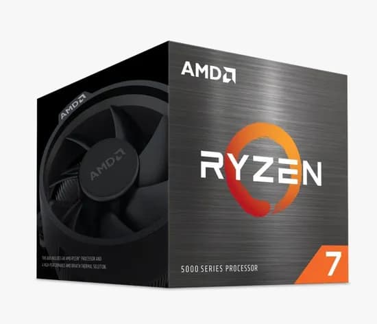 Cpu AMD AM4 Ryzen R7-5700 3.7GHZ 20MB Processador Octa-Core