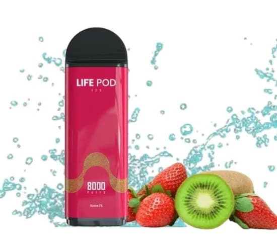 Life Pod 8K Eco Pro Refill Strawberry Kiwi