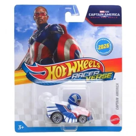Car Hot Wheels Racer Verse Cap America Sam Wilson 5191