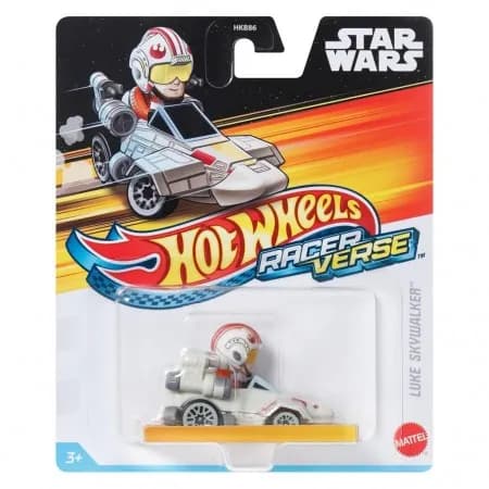 Car Hot Wheels Racer Verse Pilot Luke Skywalker Inx-Wing 9764