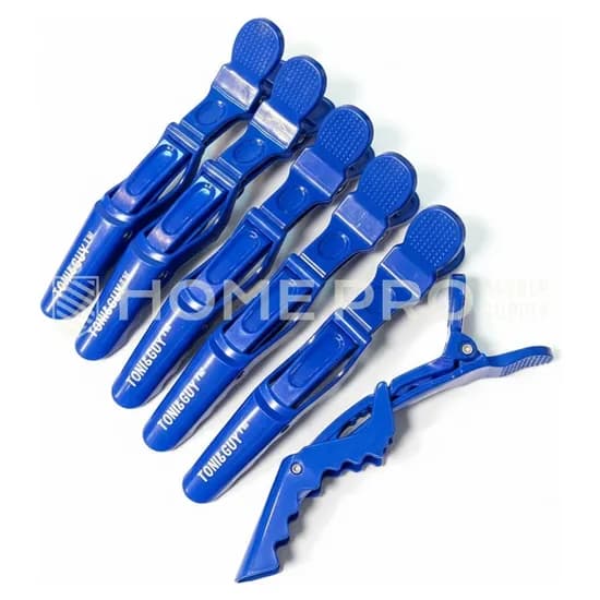 Presilha de Cabelo Lmpro Azul 3322, Pacote com 6 Unidades