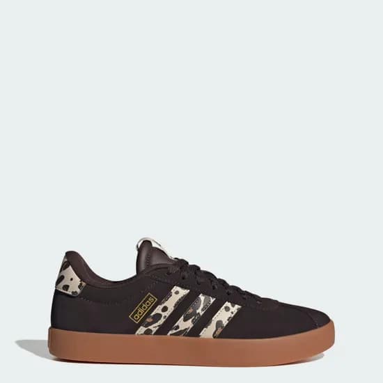Calzado Adidas VL Court 3.0 Negro Print