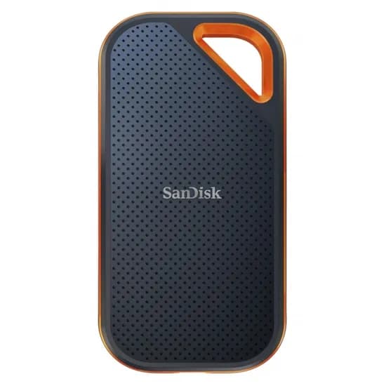 SSD Externo Portátil Sandisk Extreme Pro, 2000 MB/s Preto, 2TB, SDSSDE81-2T00-G25