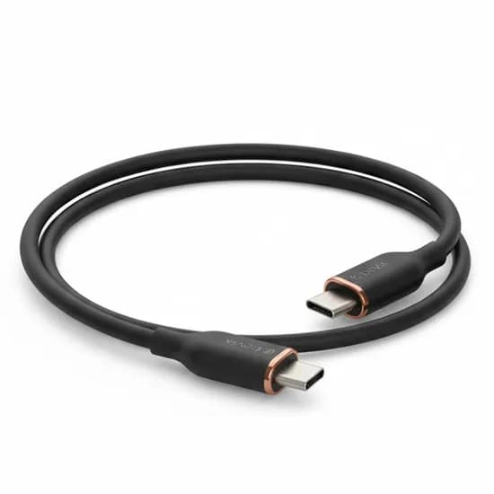 Cabo USB-A para USB-C Da Série Devia Jelly, 1,2 M - Preto