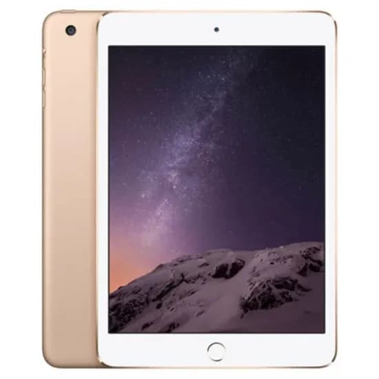 Apple iPad Mini 3 (NGYR2LL/ A) 7.9" / Wifi + Cel / 4G / 16GB - Gold (Swap A)