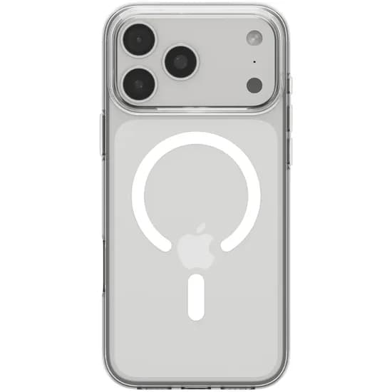 Capa Spigen iPhone 17 Pro Max Crystal Flex Magfit ACS09598 - Clear White