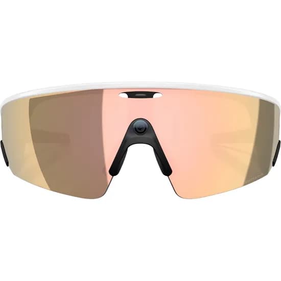 Óculos de Sol Smart Oakley Meta Vanguard - Branco/Prizm Rose Gold