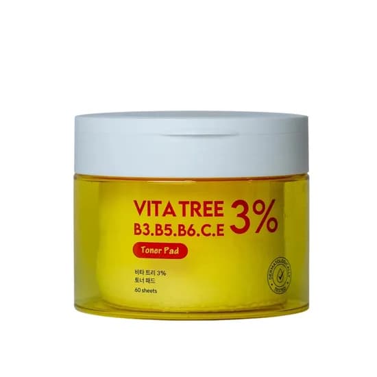 Shincos.Lab Vita Tree 3% B3.B5.B6.Ce Toner Pad 60PCS