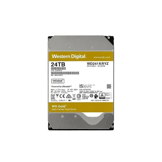 HD SATA3 24TB WD Gold Enterprise WD241KRYZ