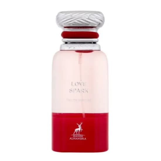 Perfume Maison Alhambra Love Spark Unissex Eau de Parfum 80ML