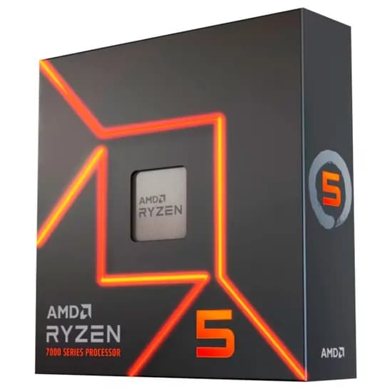 Cpu AMD AM5 Ryzen R5 7600X Box 38MB 5.3GHZ s/Coole 100-100000593WO F