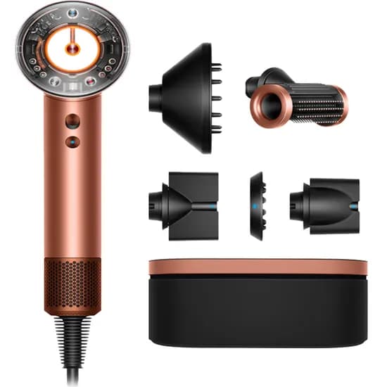 Secador de Cabelo Dyson Supersonic HD16 7WB Amber Silk 1600W/220V (60226)