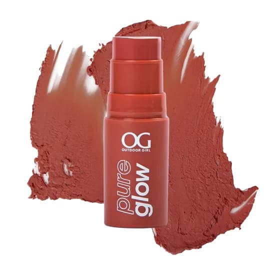 Blush Em Bastão Outdoor Girl Pure Glow - CBS04 Mauve - 4GR