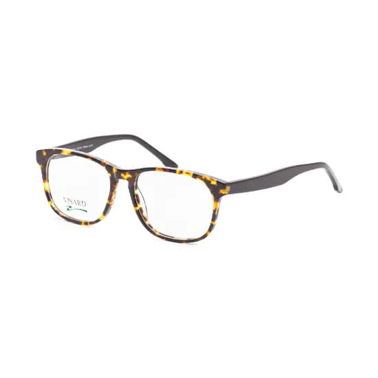 Armação para Óculos de Grau Visard Mod.7007 Col. 01 Tam. 52-16-140MM - Preto/Animal Print