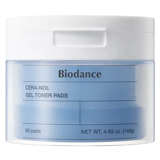 Almofadas Tônicas Biodance Cera-Nol Gel Toner Pads de 60 Unidades