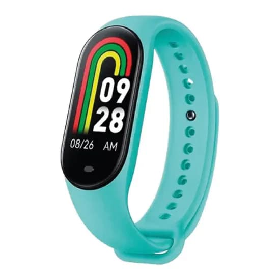 Relogio Smartwatch Smart Band 8 M8 com Bluetooth - Verde